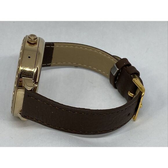 Kate Spade Gen 3 KST2003 Women\'s Brown Leather Digital Dial Smart Watch CO476 main image 4